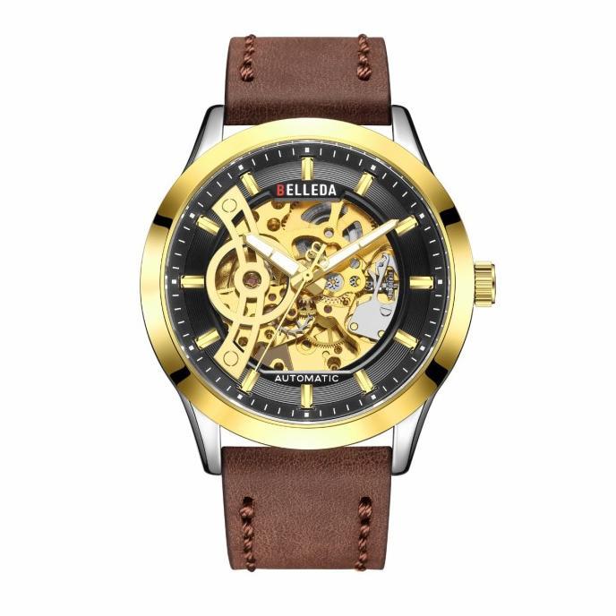 Jual Jam Tangan Pria Belleda Automatic Original Water Resistant