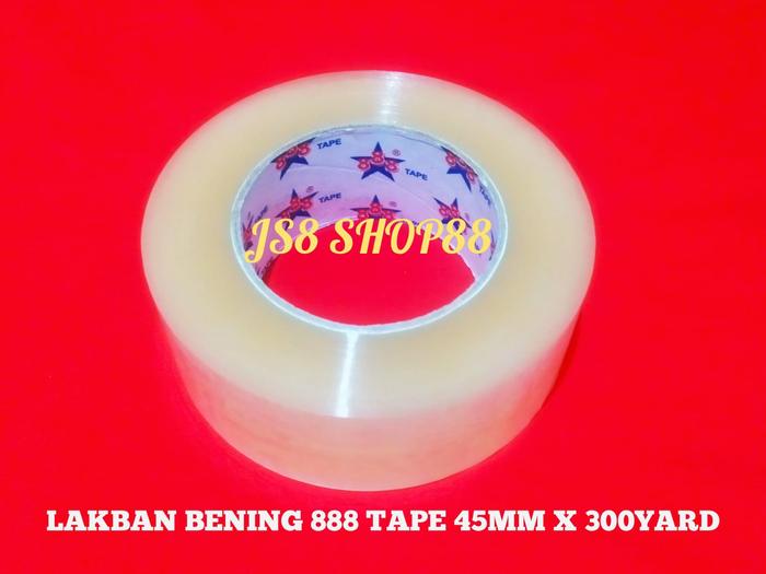 Gambar (ECERAN) LAKBAN COKLAT & BENING INDOTAPE 45MM X 300YARD - Bening dari JS8 SHOP88 undefined Tokopedia