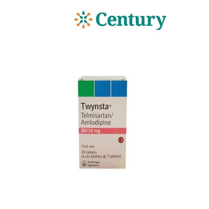 Gambar TWYNSTA 80/10 1 STRIP ISI 7 TAB/OBAT JANTUNG/HIPERTENSI dari Apotik Century undefined Tokopedia