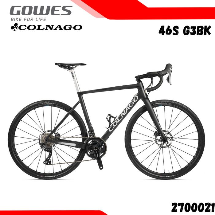 Gambar COLNAGO - BIKE G3X GRX 812 SH.WH-RS370 G3BK - 46S dari GOWESBIKE SHOP undefined Tokopedia