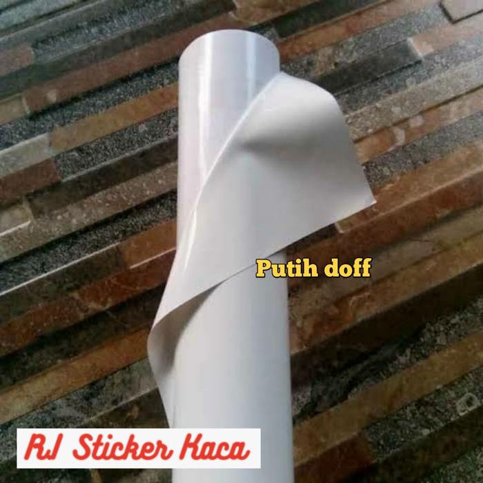 Gambar Sticker Wallpaper Stiker Furnitur Lemari Meja Warna biru Wall Sticker - putih doff dari STICKER M.A undefined Tokopedia