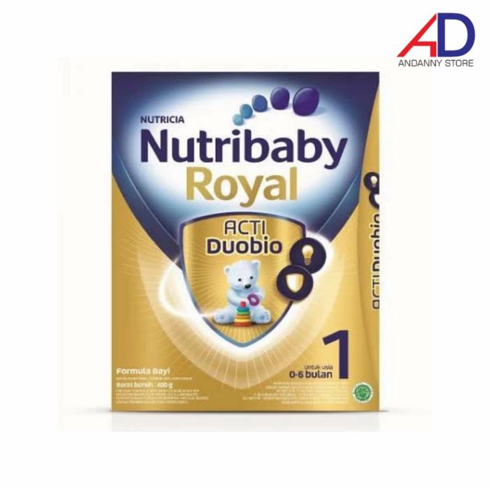 Gambar NUTRICIA NUTRIBABY ROYAL 1 400GR (0-6 BULAN) / SUSU FORMULA BAYI dari ANDANNY STORE undefined Tokopedia