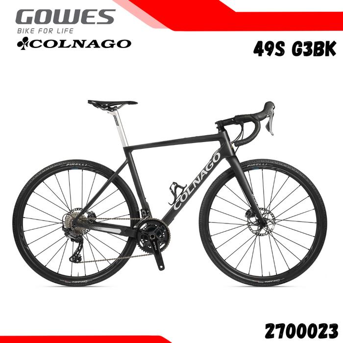 Gambar COLNAGO - BIKE G3X GRX 812 SH.WH-RS370 G3BK - 49S dari GOWESBIKE SHOP undefined Tokopedia