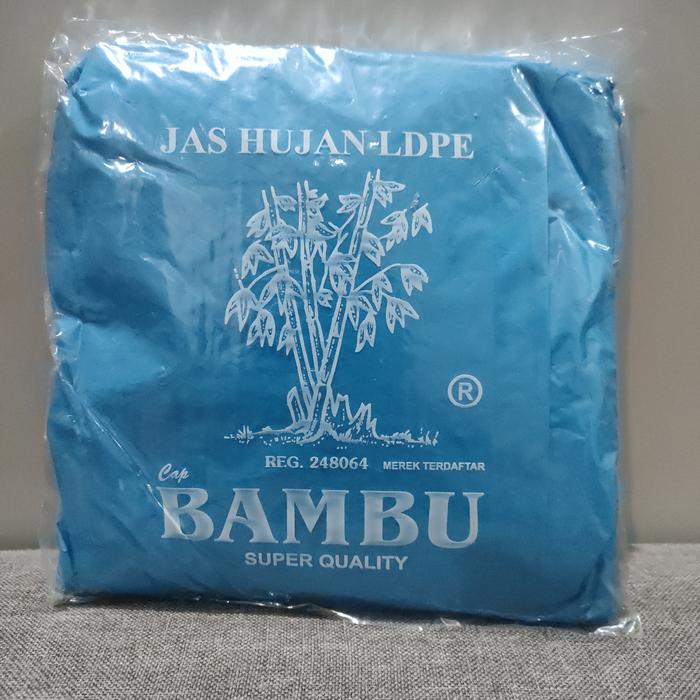 Gambar Jas Hujan Plastik 1 lusin HDPE Stelan Celana Bambu 12 pcs - Biru dari ValenMich undefined Tokopedia