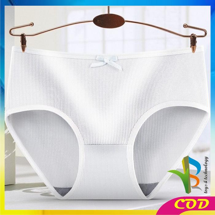 Gambar RB-P84 Celana Dalam Wanita Katun Pita Polos / Underwear Cewek /Pakaian - PUTIH, L dari RB TOYS AND TECHNOLOGY undefined Tokopedia