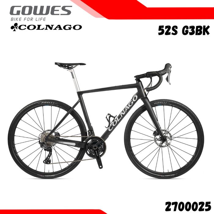 Gambar COLNAGO - BIKE G3X GRX 812 SH.WH-RS370 G3BK - 52S dari GOWESBIKE SHOP undefined Tokopedia
