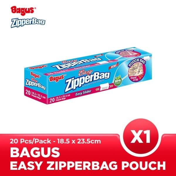 Gambar BAGUS - Zipperbag With Pouch Bag | Multipurpose Plastik Storage Bag - Isi 20 dari INTI MEDIKA STORE undefined Tokopedia