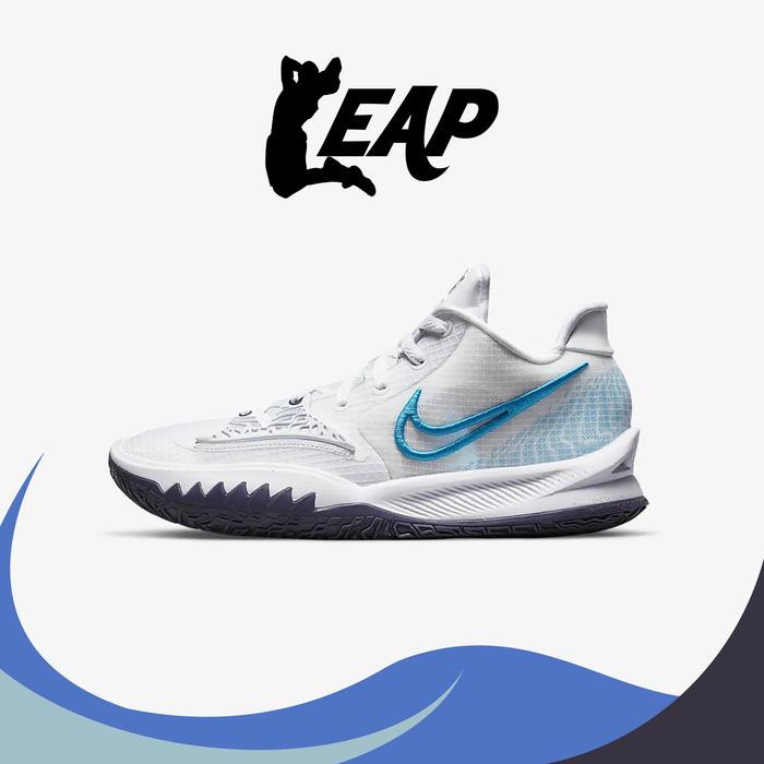 nike kyrie low 4 white laser blue