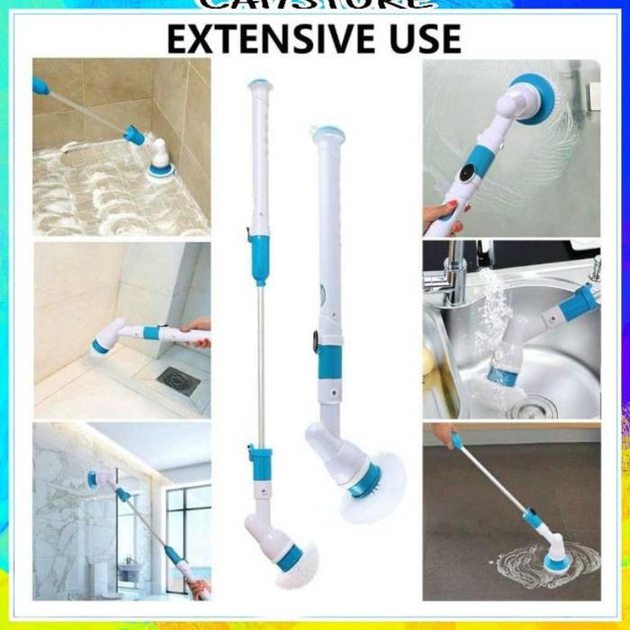 Gambar Ready Ca17Store Satu Set Tools Sikat Elektrik 3In1 Pembersih Kamar dari tapirjaya undefined Tokopedia