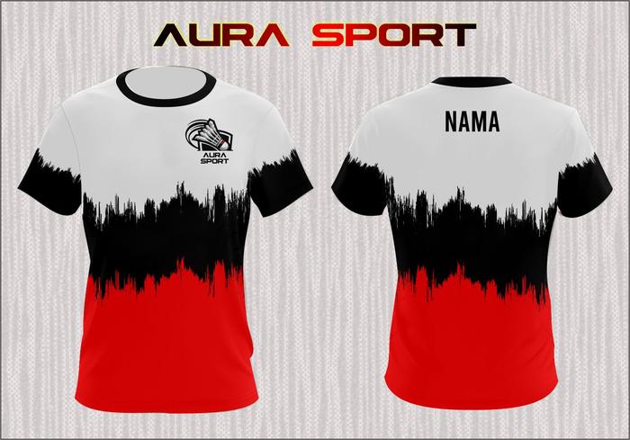 Gambar Jersey Baju Kaos Badminton BulutangKis Custom Satuan Murah - Desain 22, XS dari Aura Sport Konveksi undefined Tokopedia