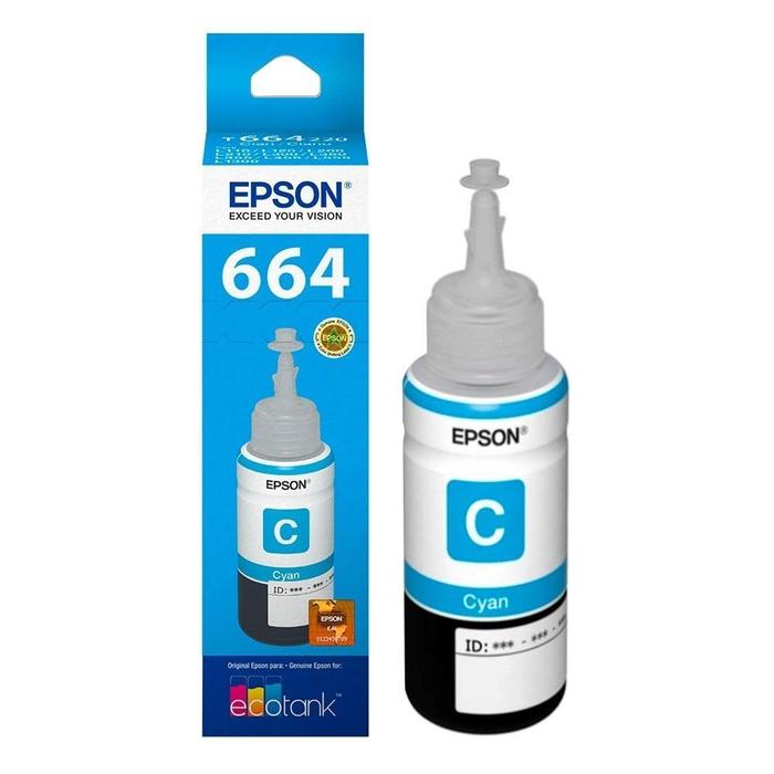 Gambar Tinta Epson L664 ORIGINAL 100% - Biru dari Ilham Computer Bandung undefined Tokopedia