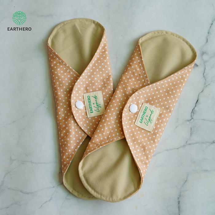 Gambar Pembalut Kain | Cloth Menstrual Pads | Handmade Locally - Choco (cokelat), M dari Earthero undefined Tokopedia