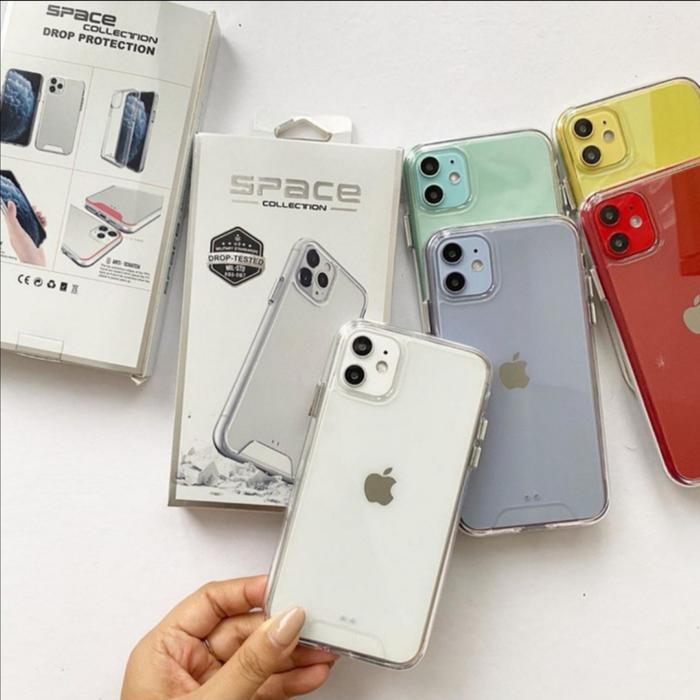Soft case space clear iphone 6+ plus x xs xr xs max 11 pro max 11  pro max