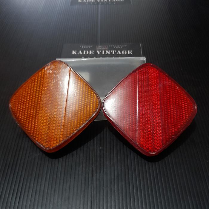 Gambar Cat eye reflektor Federal OSBMX old school BMX vintage part - Merah dari Kade Vintage undefined Tokopedia