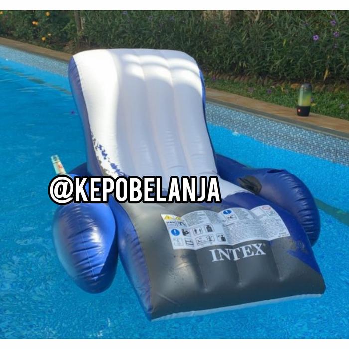 Gambar Kursi Renang Floating Recliner Lounge Intex 58868 PELAMPUNG SWIMMING dari kepo belanja undefined Tokopedia