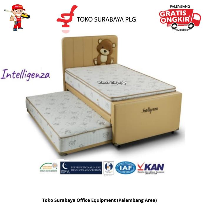 Gambar Springbed Sorong Anak 3in1 Bed Sorong Kangaroo Intelligenza 120x200 cm dari TOKO SURABAYA PLG undefined Tokopedia