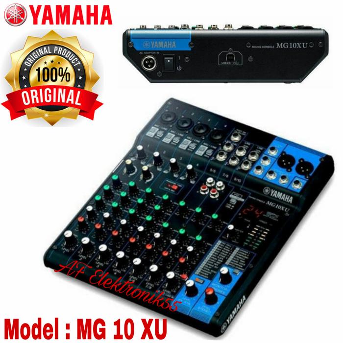 Jual Mixer Yamaha MG 10 XU ORIGINAL GARANSI RESMI YAMAHA INDONESIA 
