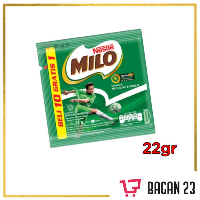 Gambar Milo Activ-Go Sachet (6Pcsx22g) / Milo Renceng / Minuman Serbuk Coklat dari Toko Bacan 23 undefined Tokopedia