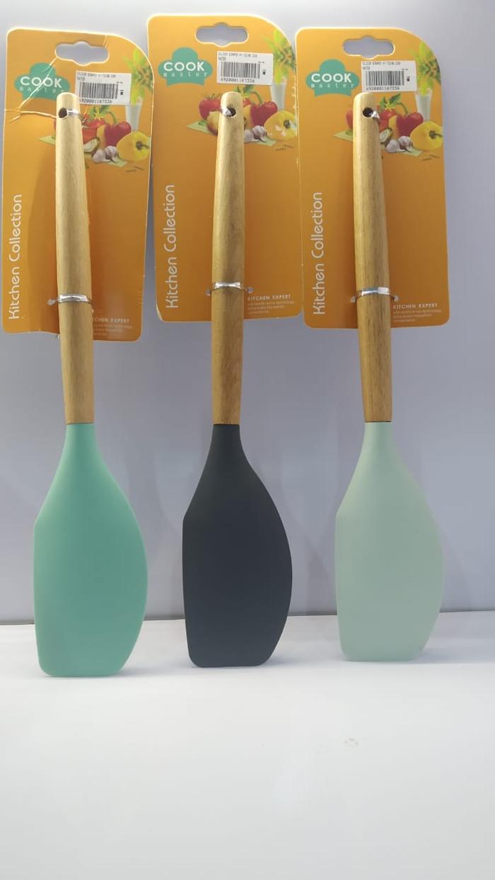 Gambar SPATULA SILICON SCRAPER HY-732106 COOKMASTER 107338 dari Toeng Market Malang undefined Tokopedia