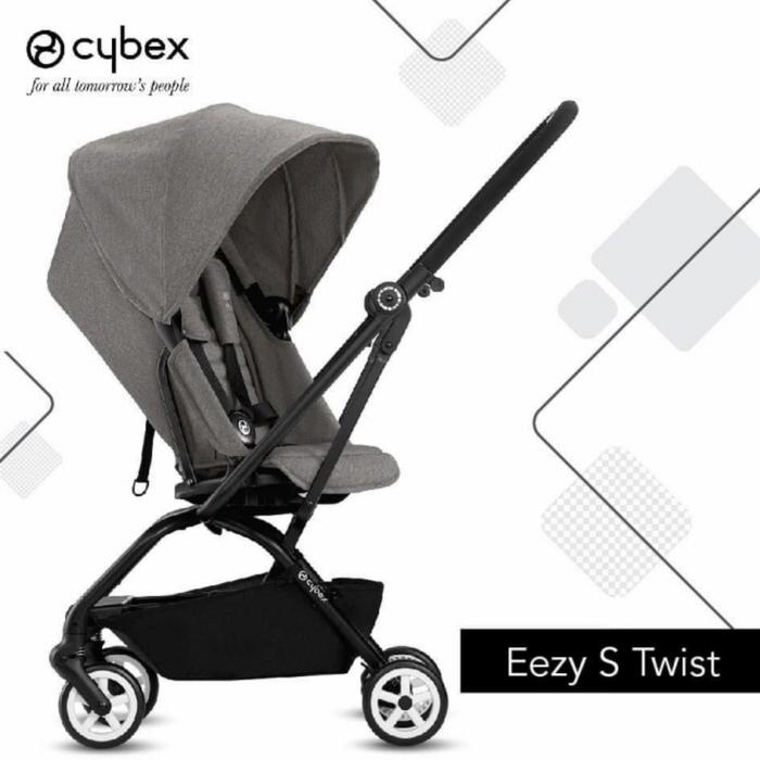Gambar Stroller Cybex Eezy S Twist / Kereta Dorong Bayi - Manhattan Grey dari ModernMoms undefined Tokopedia