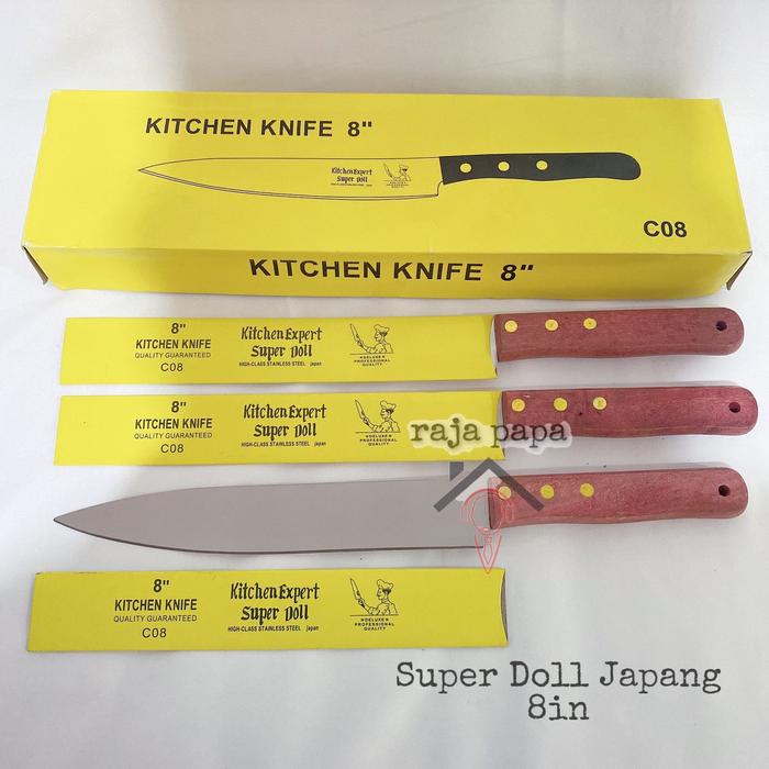 Gambar Rapa Pisau Kitchen Knife Super Doll Japang - Pisau 8 in dari RatuMama undefined Tokopedia