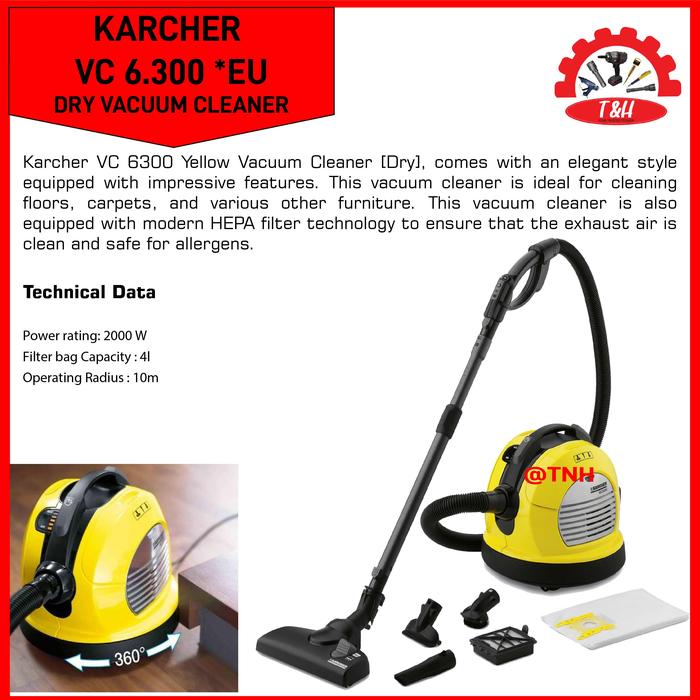 Jual Karcher VC 6.300 | VC6300 | VC 6300 Dry Vacuum Cleaner - Jakarta ...
