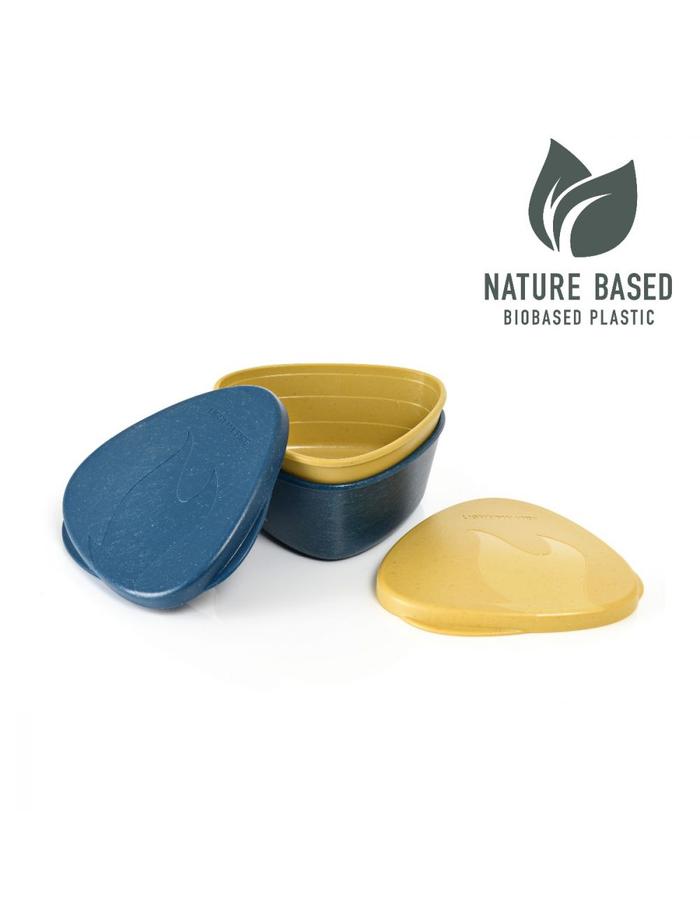 Gambar Lunch Box Light My Fire Snapbox Original BIO 2 Pack - Yellow Blue dari Kayak Outdoor undefined Tokopedia