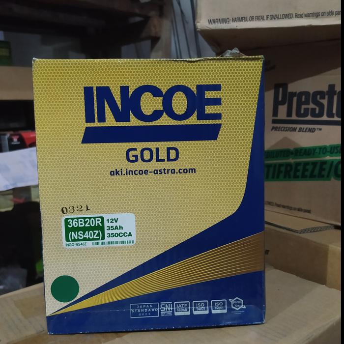 Gambar Aki INCOE NS40Z mobil grand max avanza xenia apv visto carry futura dari Battery Accu Aki Bandung undefined Tokopedia