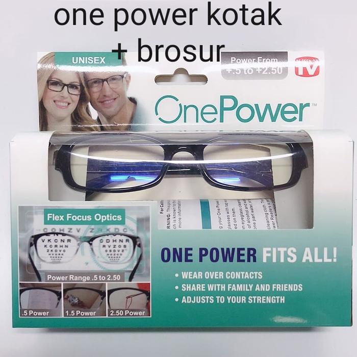 Gambar HK Kacamata one power readers baca plus auto focus unisex wanita pria - kotak dari hokilah85 undefined Tokopedia