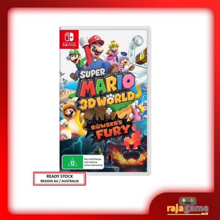 Super Mario 3D / Mario3D World + Bowser's Fury Nintendo Switch