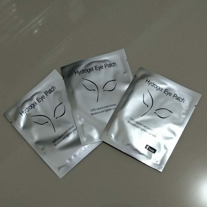 Gambar Hydrogel Eyepatch / Eye Patch Gold Eyelash Extension - Silver dari suppliereyelashtools undefined Tokopedia