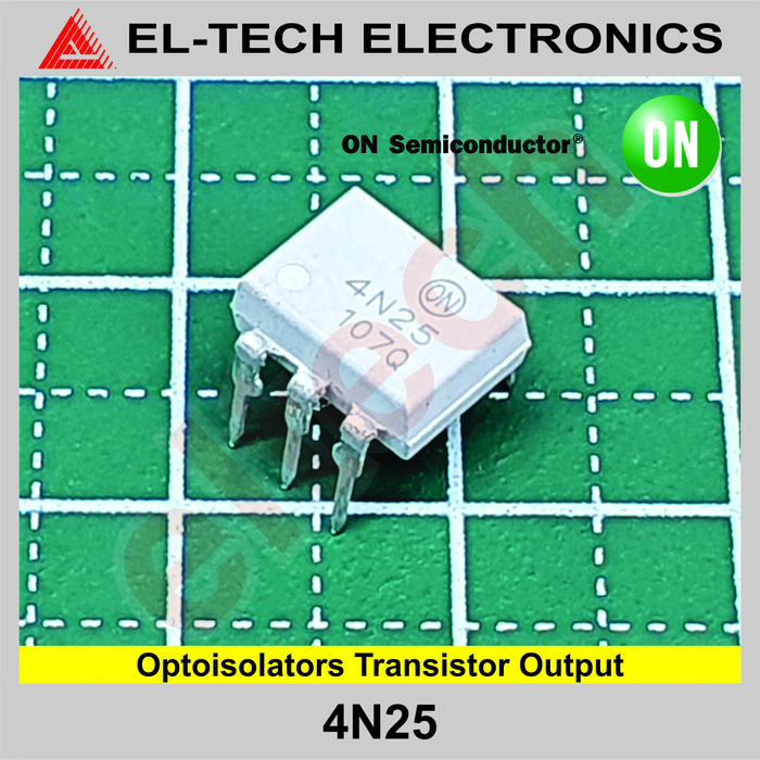 Gambar 4N25 4N 25 Optoisolators Transistor Output - White dari ELTECH online undefined Tokopedia