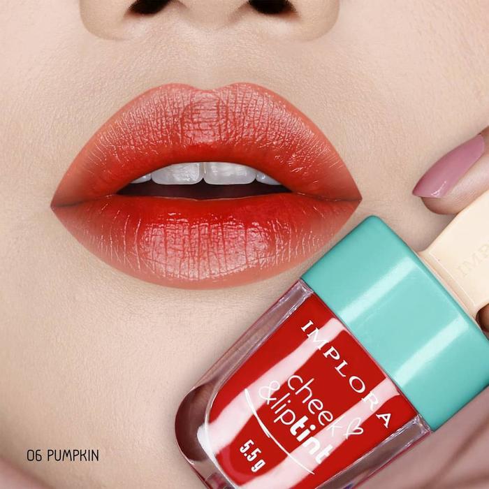 Gambar implora lip tint cheek - Pumpkin dari Echa Cosmetic undefined Tokopedia