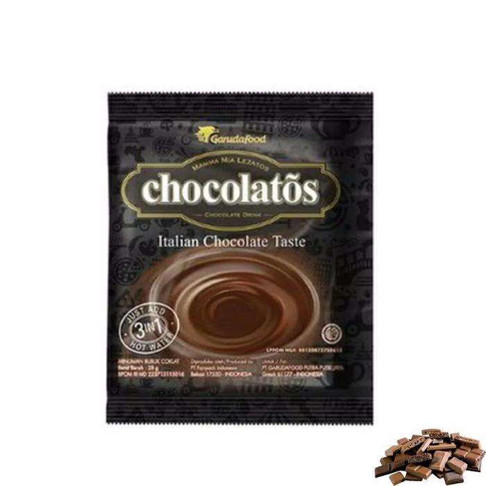 Gambar Chocolatos Drink 1 Renceng (10 pcs x 28gr) - Dark Chocolate dari Multi Abadi Grosir undefined Tokopedia