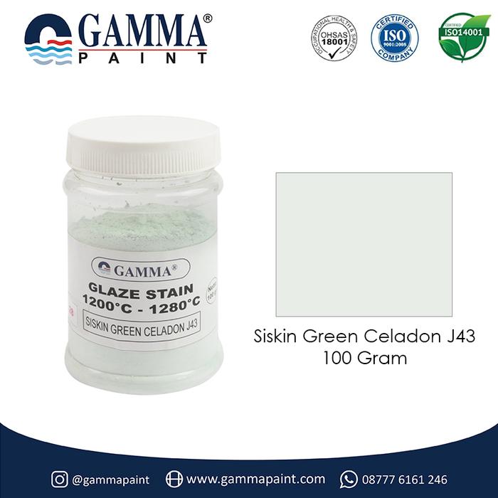 Gambar Glazir Keramik 100gr - Ceramic Glaze - Pembakaran 1200C - Green Celadon dari Gamma Paint Shop undefined Tokopedia