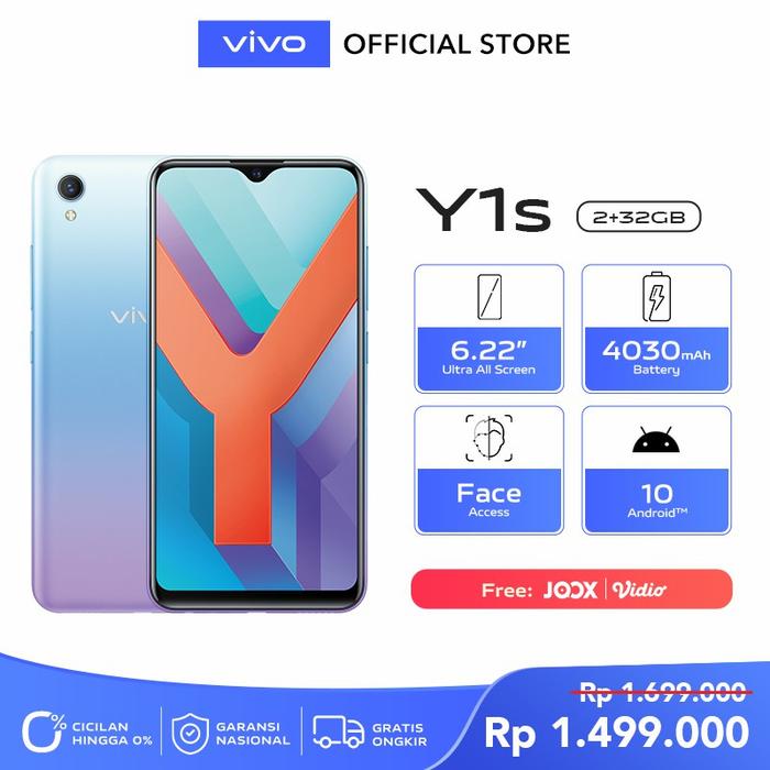 Gambar Vivo Y1S 2/32 Garansi Resmi - aurora blue dari estore acc undefined Tokopedia