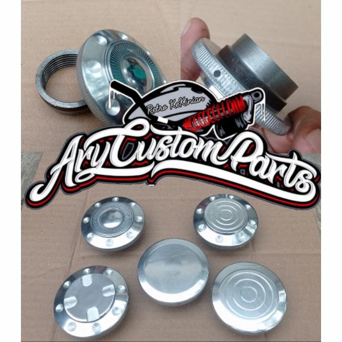 Gambar tutup tangki custom cb 100 gelatik japstyle model diesel dari Ary Custom Parts Cikarang undefined Tokopedia