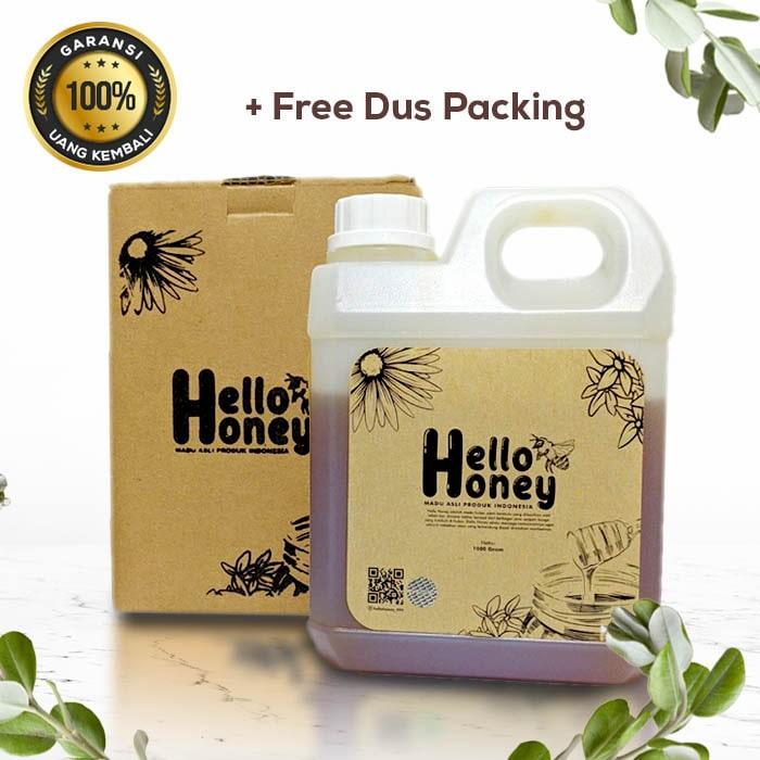 Gambar Madu Asli Hutan Baduy 100% Madu Asli dan Murni - Multiflora, 1kg helo honey dari CENTRALSTORE undefined Tokopedia