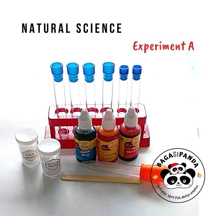 Gambar Paket Sains Anak Tabung Reaksi Erlenmeyer Natural Science for Kids - Paket Sains A dari Bagasi Panda undefined Tokopedia