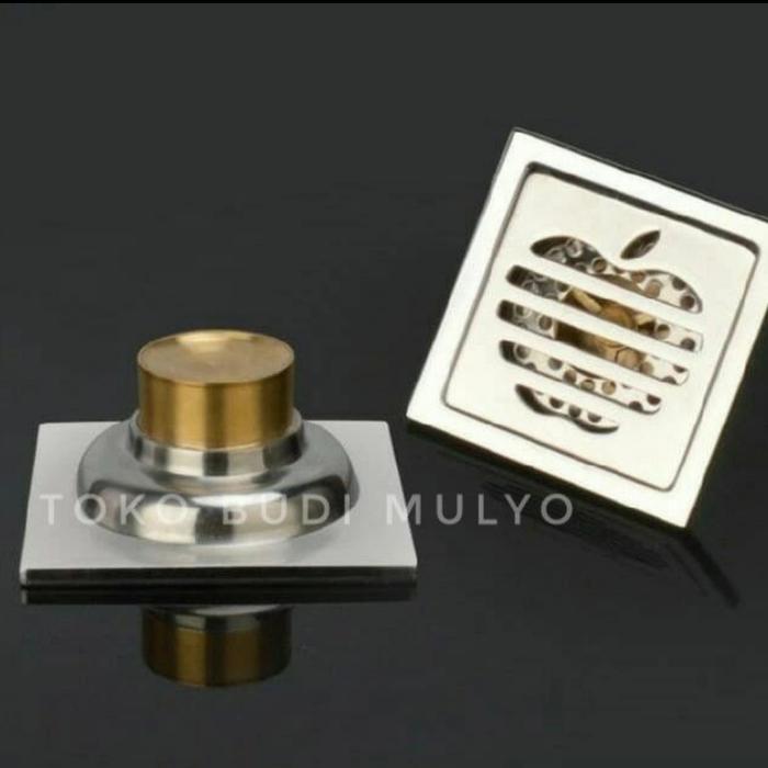 Gambar floor drain anti serangga floordran anti bau - model apel dari Toko Budi Mulyo New undefined Tokopedia