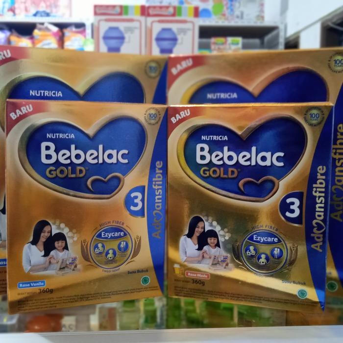 Gambar Bebelac Gold 3 360gr - 700gr Vanilla & Madu - Vanila, 360 gr dari INDO KIDS BABY SHOP undefined Tokopedia