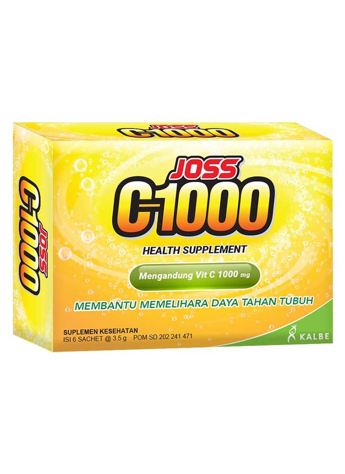 Gambar Joss C-1000 Suplemen Kesehatan 6'S dari dekkagladys undefined Tokopedia