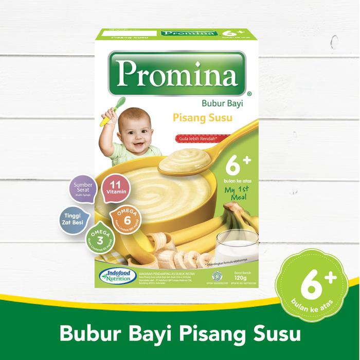 Gambar Promina Bubur Cereal All Variant 120gr - Bubur Bayi - Kacang Hijau dari URBAN BABYSHOP undefined 4 Tokopedia