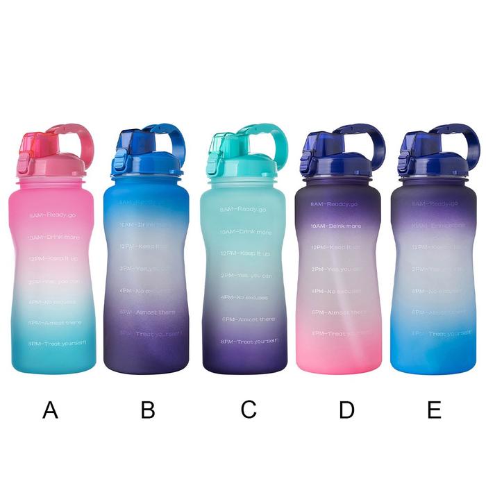 Gambar Sport Water Bottle 2000ml Outdoor Drinking Bottle With Straw - A dari ilouyouCollection undefined Tokopedia