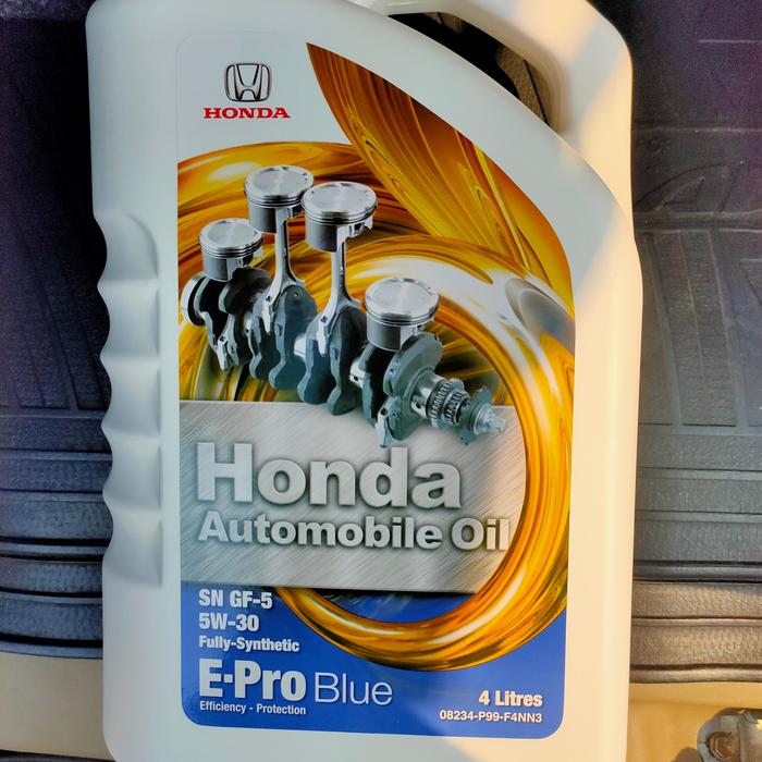 Jual OLI HONDA EPRO BLUE 5W 30 4 LITER - Kota Tangerang - JEP TRADING ...