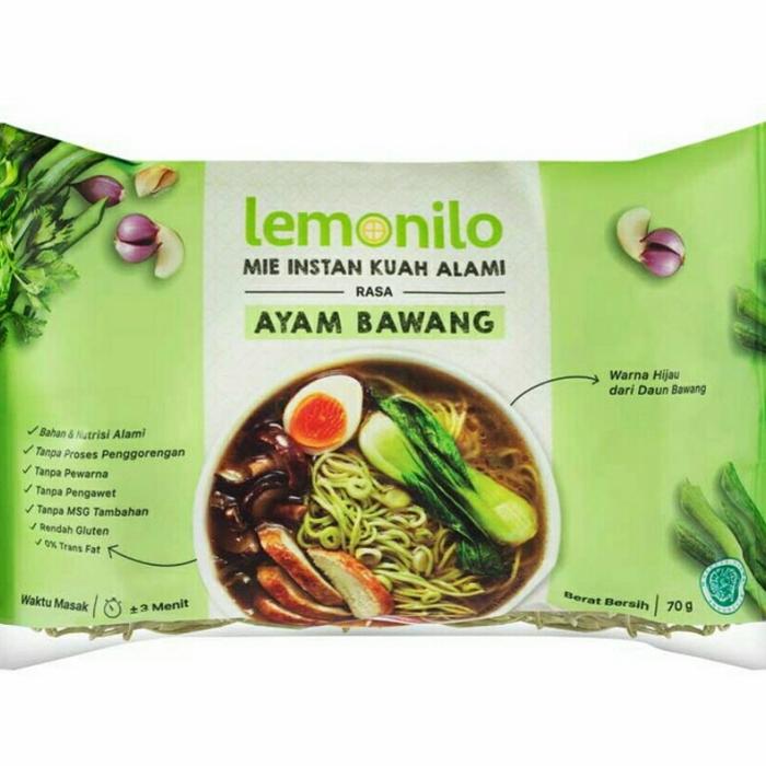 Gambar Lemonilo Mie Instan Alami - Ayam Bawang dari Official Taufik Hidayat Store undefined Tokopedia
