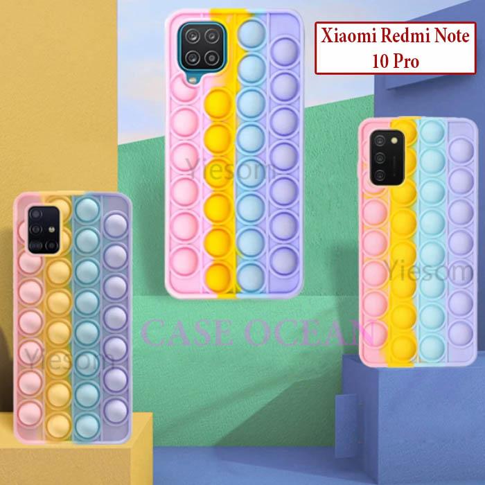Jual Xiaomi Redmi Note 10 Pro Softcase Casing Cover Bubble POP IT