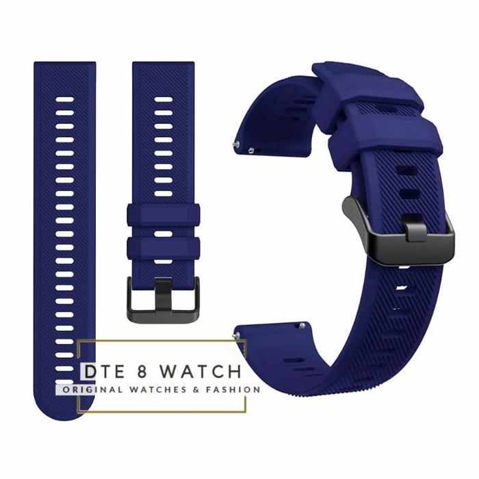 Gambar Tali Jam Tangan Strap Silikon Rubber 22mm Rv Quick Release - Navy dari Dte 8 Outlet undefined Tokopedia