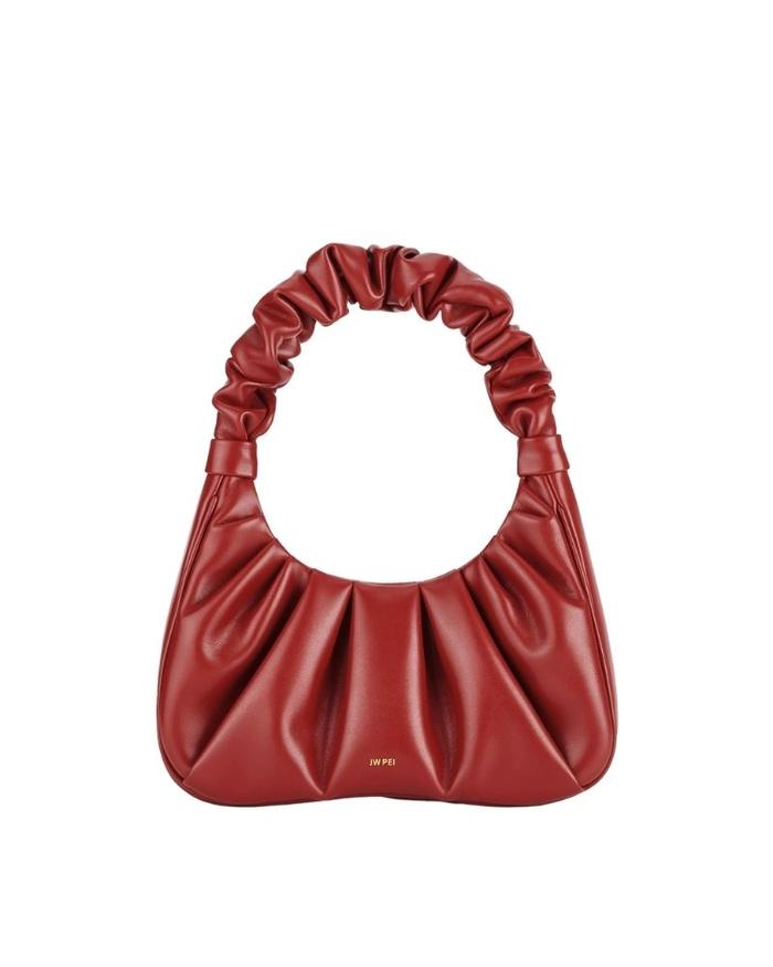Gambar JW PEI Gabbi Ruched Hobo Handbag - Magenta - CHILI dari sallangsallang undefined Tokopedia