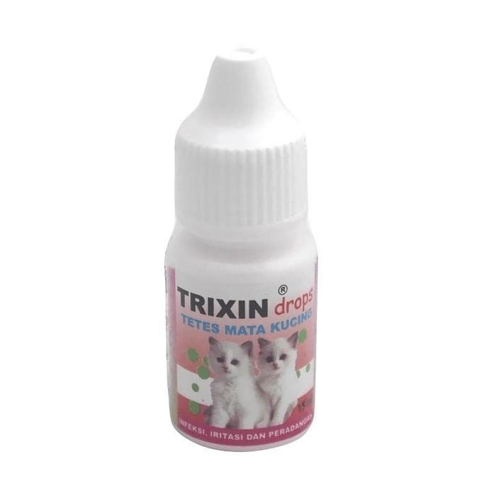 Gambar Trixin cat 10 ml obat tetes mata infeksi mata kucing dari MayGat PETSHOP & AQUARIUM undefined Tokopedia